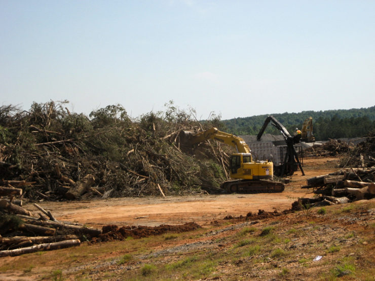 Disaster Response AL Tornados Piles